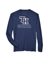 Trabuco Hills HS Softball Logo 03 - Performance Longsleeve