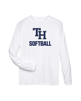 Trabuco Hills HS Softball Logo 03 - Performance Longsleeve
