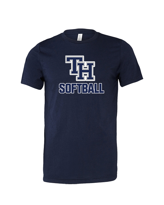 Trabuco Hills HS Softball Logo 03 - Tri-Blend Shirt