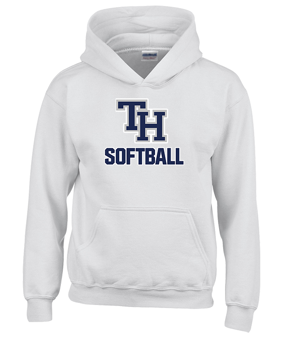Trabuco Hills HS Softball Logo 03 - Youth Hoodie