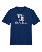 Trabuco Hills HS Softball Logo 03 - Youth Performance Shirt