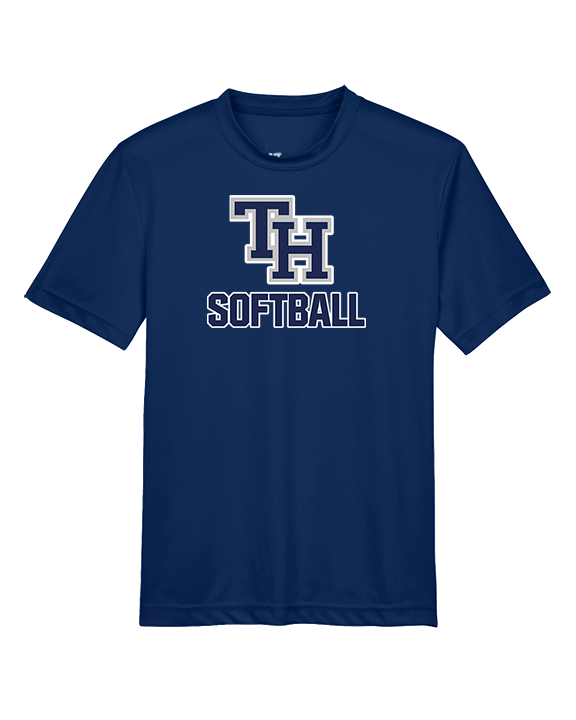 Trabuco Hills HS Softball Logo 03 - Youth Performance Shirt