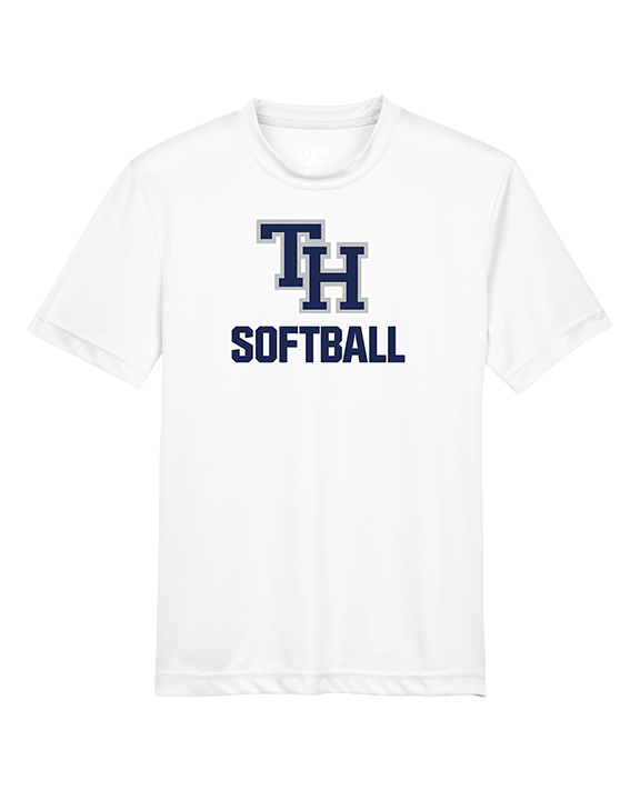 Trabuco Hills HS Softball Logo 03 - Youth Performance Shirt