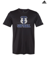Trabuco Hills HS Softball Logo 04 - Mens Adidas Performance Shirt