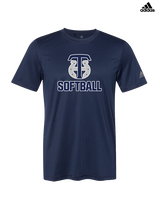 Trabuco Hills HS Softball Logo 04 - Mens Adidas Performance Shirt