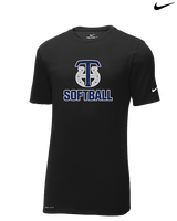 Trabuco Hills HS Softball Logo 04 - Mens Nike Cotton Poly Tee
