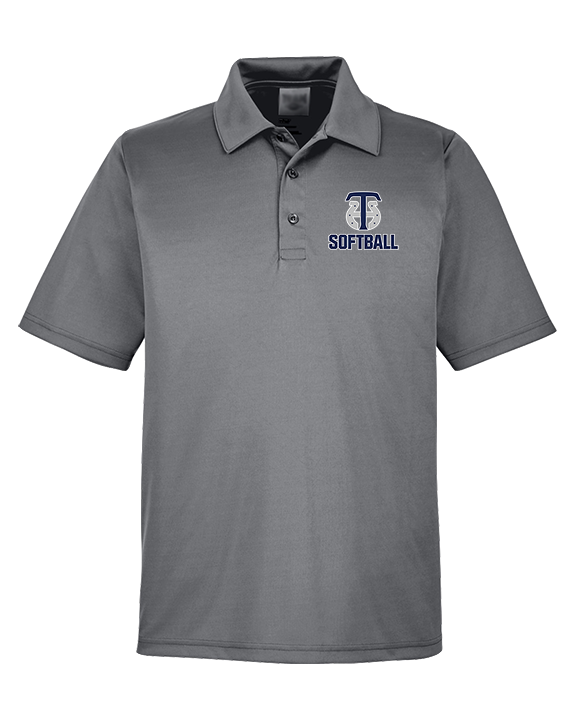 Trabuco Hills HS Softball Logo 04 - Mens Polo