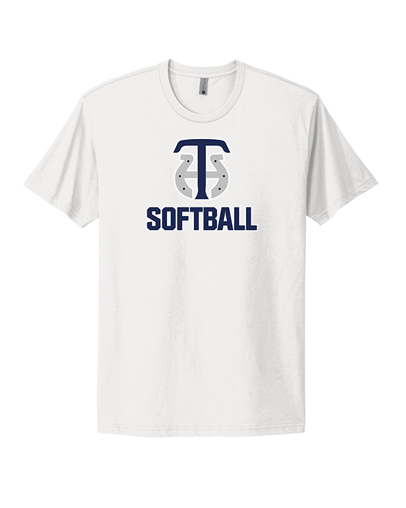 Trabuco Hills HS Softball Logo 04 - Mens Select Cotton T-Shirt