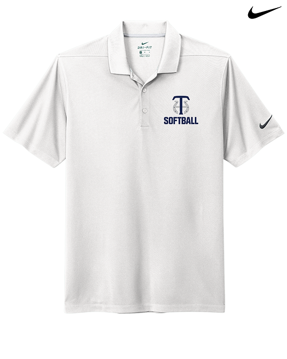 Trabuco Hills HS Softball Logo 04 - Nike Polo