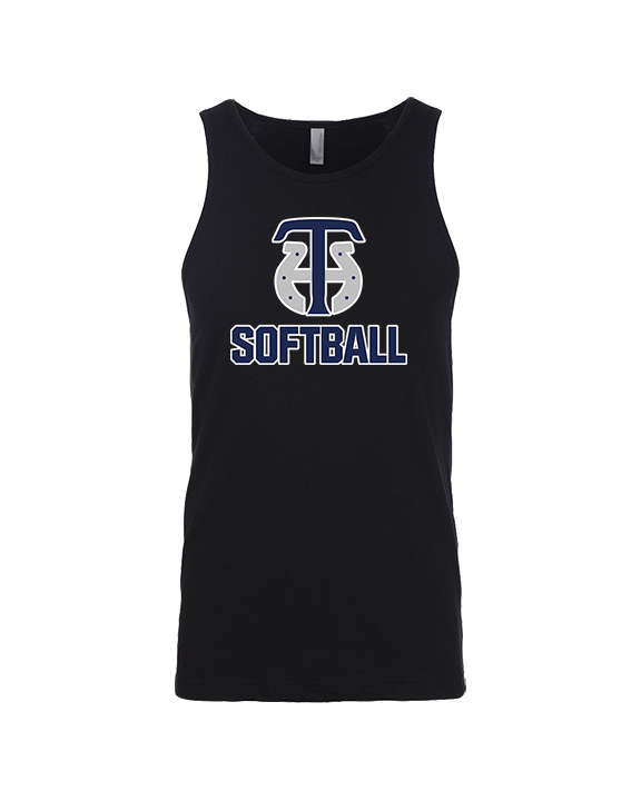 Trabuco Hills HS Softball Logo 04 - Tank Top