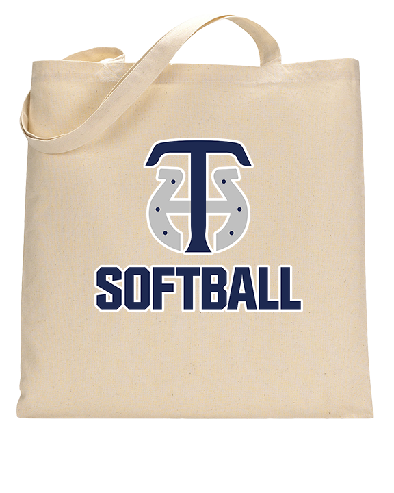 Trabuco Hills HS Softball Logo 04 - Tote
