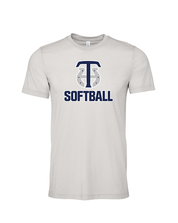 Trabuco Hills HS Softball Logo 04 - Tri-Blend Shirt