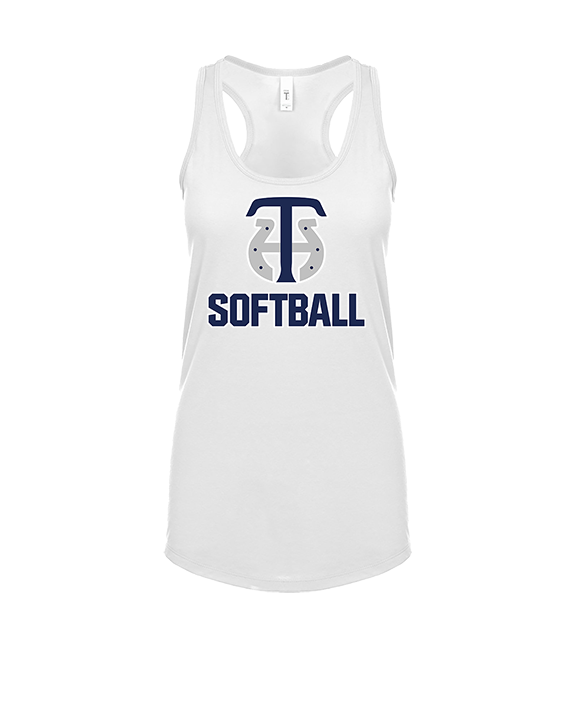 Trabuco Hills HS Softball Logo 04 - Womens Tank Top