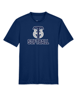 Trabuco Hills HS Softball Logo 04 - Youth Performance Shirt
