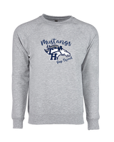 Trabuco Hills HS Song Cheer Pep Squad Logo - Crewneck Sweatshirt
