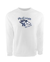 Trabuco Hills HS Song Cheer Pep Squad Logo - Crewneck Sweatshirt