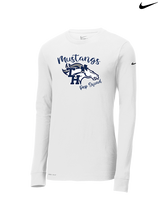 Trabuco Hills HS Song Cheer Pep Squad Logo - Mens Nike Longsleeve