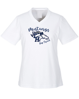 Trabuco Hills HS Song Cheer Pep Squad Logo - Womens Performance Shirt