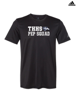 Trabuco Hills HS Song Cheer Pep Squad Logo 2 - Mens Adidas Performance Shirt
