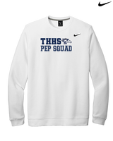 Trabuco Hills HS Song Cheer Pep Squad Logo 2 - Mens Nike Crewneck