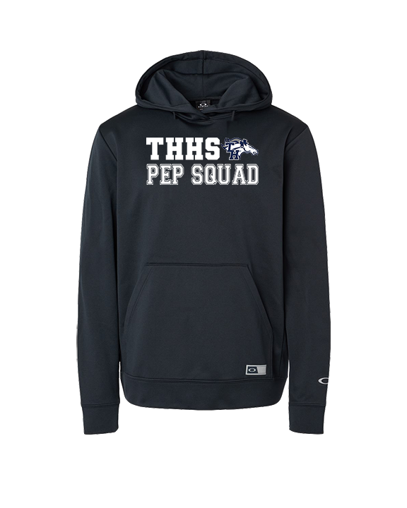 Trabuco Hills HS Song Cheer Pep Squad Logo 2 - Oakley Performance Hoodie
