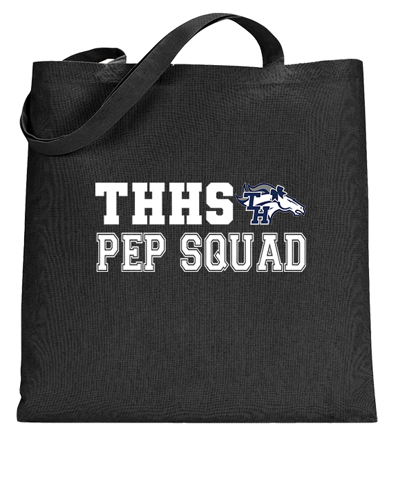 Trabuco Hills HS Song Cheer Pep Squad Logo 2 - Tote