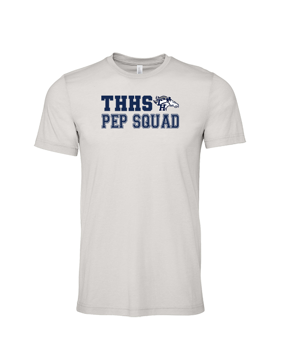 Trabuco Hills HS Song Cheer Pep Squad Logo 2 - Tri-Blend Shirt