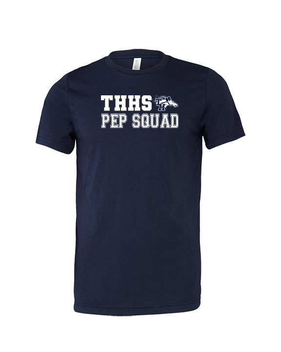 Trabuco Hills HS Song Cheer Pep Squad Logo 2 - Tri-Blend Shirt