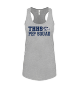 Trabuco Hills HS Song Cheer Pep Squad Logo 2 - Womens Tank Top