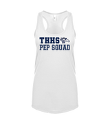 Trabuco Hills HS Song Cheer Pep Squad Logo 2 - Womens Tank Top