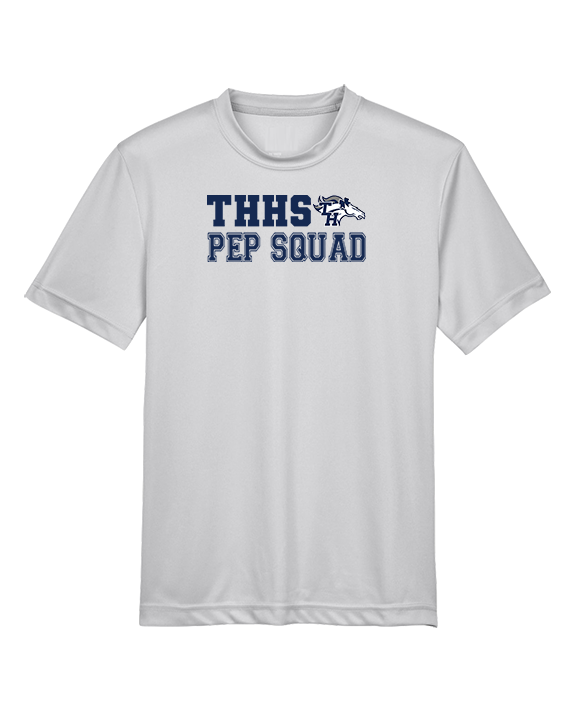 Trabuco Hills HS Song Cheer Pep Squad Logo 2 - Youth Performance Shirt