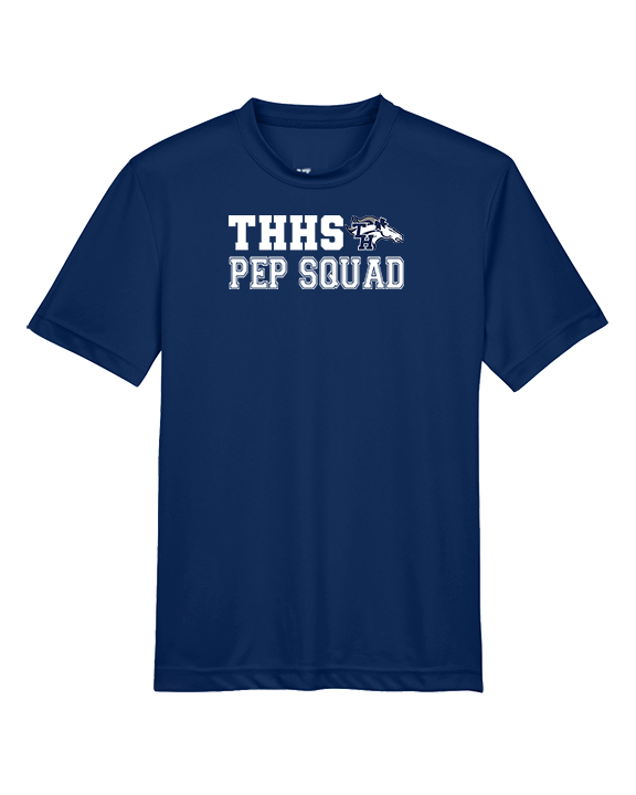 Trabuco Hills HS Song Cheer Pep Squad Logo 2 - Youth Performance Shirt
