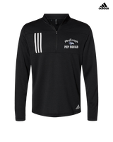 Trabuco Hills HS Song Cheer Pep Squad Logo 3 - Mens Adidas Quarter Zip
