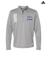 Trabuco Hills HS Song Cheer Pep Squad Logo 3 - Mens Adidas Quarter Zip
