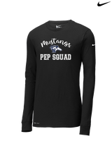 Trabuco Hills HS Song Cheer Pep Squad Logo 3 - Mens Nike Longsleeve