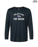 Trabuco Hills HS Song Cheer Pep Squad Logo 3 - Mens Oakley Longsleeve