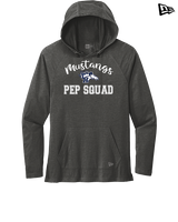 Trabuco Hills HS Song Cheer Pep Squad Logo 3 - New Era Tri-Blend Hoodie