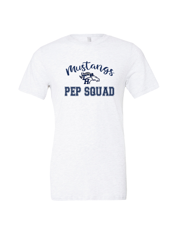 Trabuco Hills HS Song Cheer Pep Squad Logo 3 - Tri-Blend Shirt