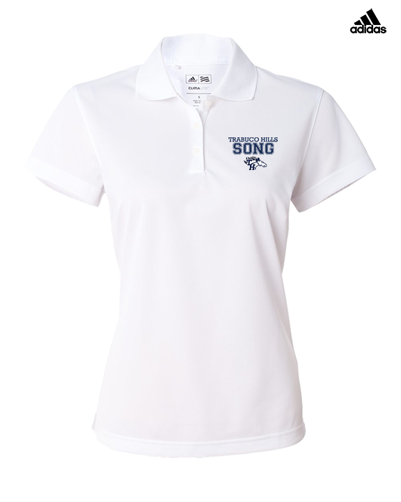 Trabuco Hills HS Song Logo - Adidas Womens Polo