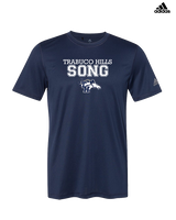 Trabuco Hills HS Song Logo - Mens Adidas Performance Shirt