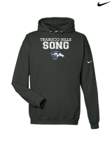 Trabuco Hills HS Song Logo - Nike Club Fleece Hoodie