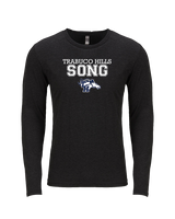 Trabuco Hills HS Song Logo - Tri-Blend Long Sleeve