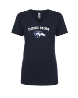 Trabuco Hills HS Song Mom - Womens Vneck