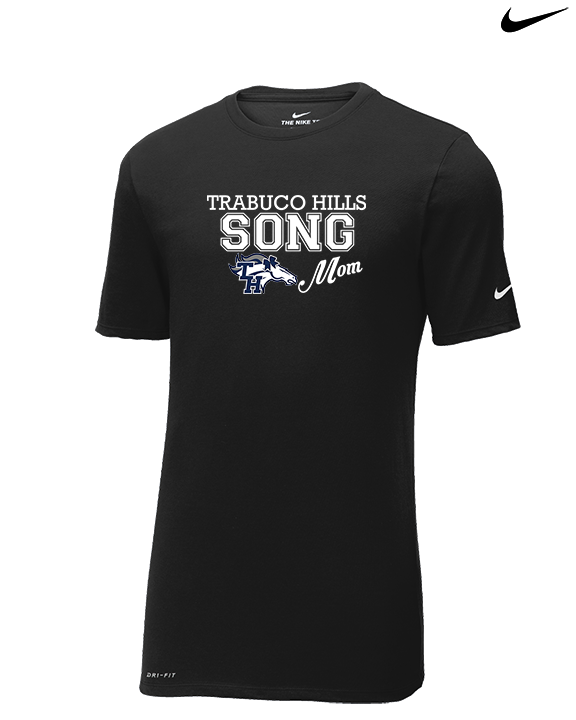 Trabuco Hills HS Song Mom 2 - Mens Nike Cotton Poly Tee