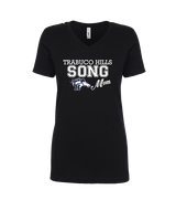 Trabuco Hills HS Song Mom 2 - Womens Vneck