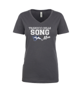 Trabuco Hills HS Song Mom 2 - Womens Vneck