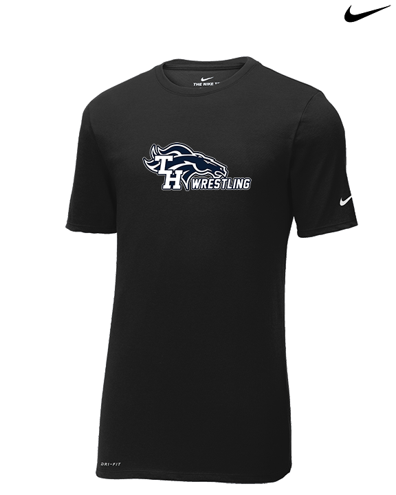 Trabuco Hills HS Wrestling TH Wrestling - Mens Nike Cotton Poly Tee