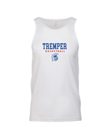 Tremper HS Girls Basketball Block - Mens Tank Top