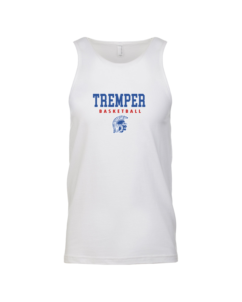 Tremper HS Girls Basketball Block - Mens Tank Top