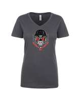 Trenton Skull Crushers - Womens V-Neck